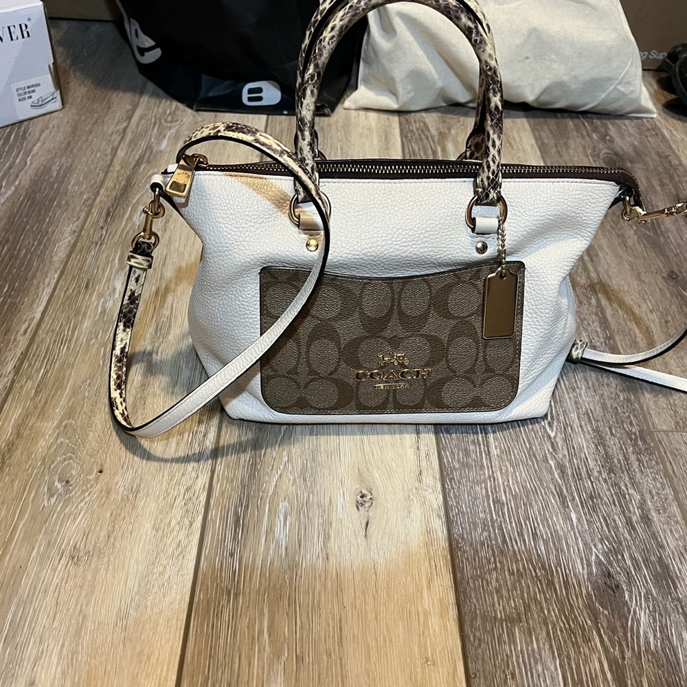 Mini COACH Emma Satchel/Crossbody - Picture 7 of 11